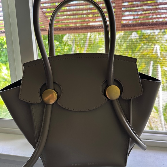 Proenza Schouler Small Pipe Bag in Light Taupe - Picture 5 of 5